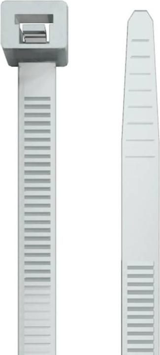 Produktbild Weidmüller Kabelbinder L450mm natur 7,8x1,75mm hfr 7940006070 (Kunststoffkabelbinder, 450 mm, 100 Stk.)