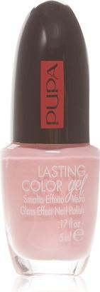 Actual product image Pupa Milano Lasting Color Gel 124 Smoothie Pink 5 ml (124, Gel-Effect Nail Polish)