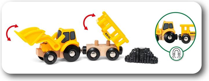 Produktbild Brio Baustellenfahrzeuge