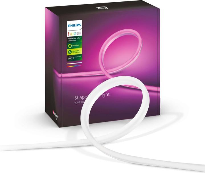 Produktbild Philips Hue Outdoor Lightstrip BT (RGBW, 200 cm, Outdoor)