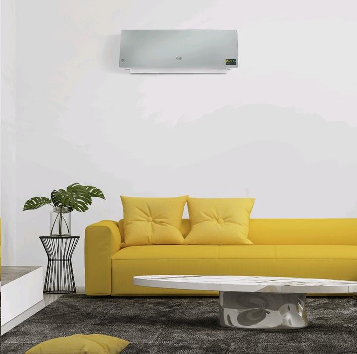 Actual product image Argo Chic Silver Ceramic Wall Fan Heater2000 W (2000 W)