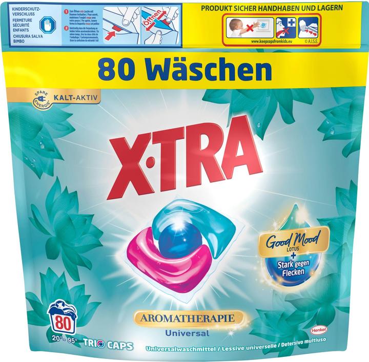 Image du produit X-TRA Aromathérapie universelle (80 Cycles de lavage, Lessive liquide)