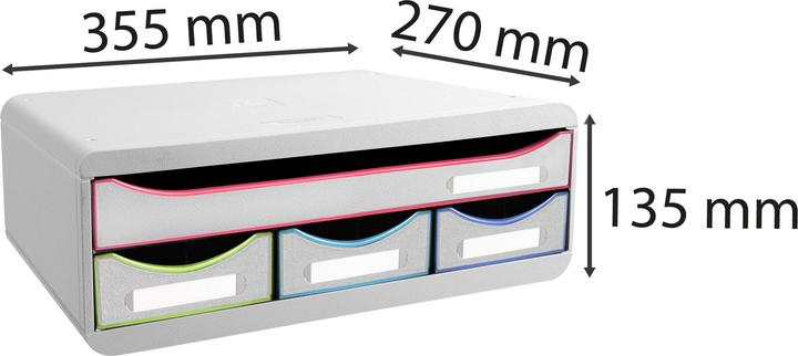 Produktbild Exacompta Stapelbare Boxen (A4+)