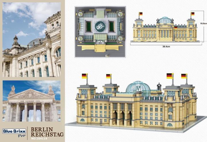 Produktbild Blue Brixx 104119 Reichstag Berlin