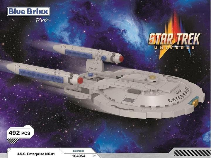 Produktbild Blue Brixx 104954 Star Trek USS Enterprise NX-01