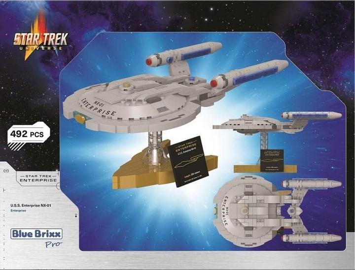 Produktbild Blue Brixx 104954 Star Trek USS Enterprise NX-01