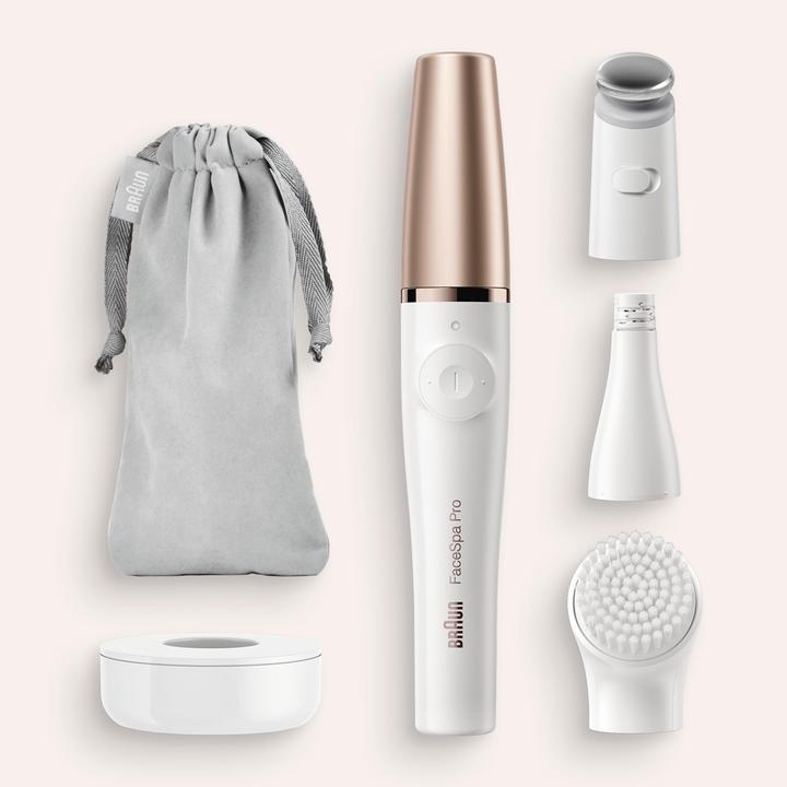 Actual product image Braun FaceSpa Pro SE911 All-in-One Beauty Facial Epilator