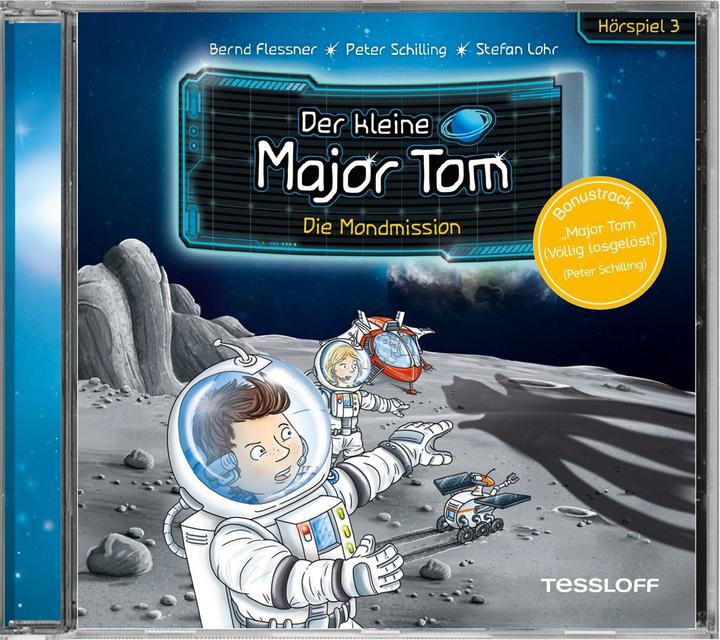 Produktbild 03: Die Mondmission (Hörspiel) (Peter Schilling, Bernd Flessner, Petra Nacke, Helwig Arenz, Marco Steeger, Stefan Lohr, Christin Wehner, Jürgen Heimüller, Deutsch)