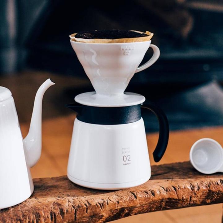 Actual product image Hario V60 Insulated stainless steel jug (0.55 l)