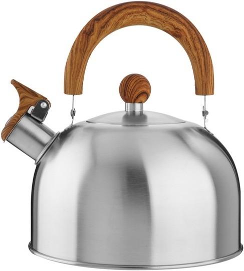 Produktbild Eva- Kochen und Haushalt Eva Flötenkessel rostfreiHolzgriff 2,5L (2.50 l)