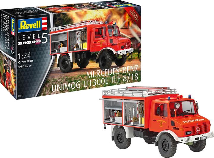 Produktbild Revell Mercedes-Benz Unimog U 1300 L TLF 8/18