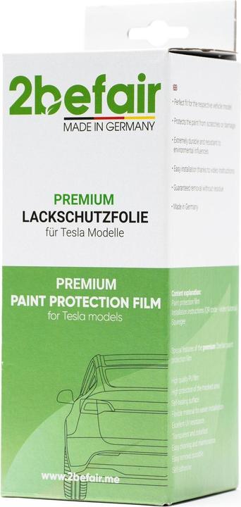 Produktbild 2befair Lackschutzfolien für Einstiegsleisten des Tesla Model 3