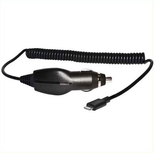 Image du produit fontastic Chargeur de voiture MFI pour Apple iPhone lightning avec 1.0A noir