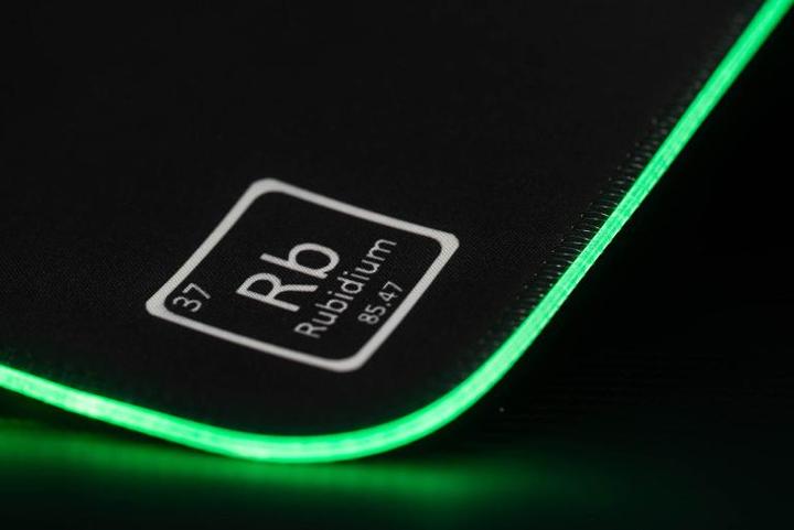 Produktbild The G-Lab Tapis de Souris compatible Rubidium RGB - XXL (Noir) (XXL)