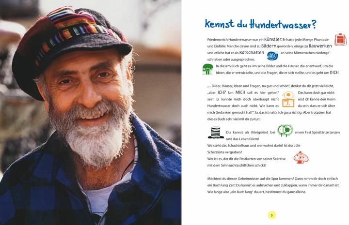 Produktbild Träume ernten Hundertwasser für Kinder (Deutsch, Friedensreich Hundertwasser, 2007)