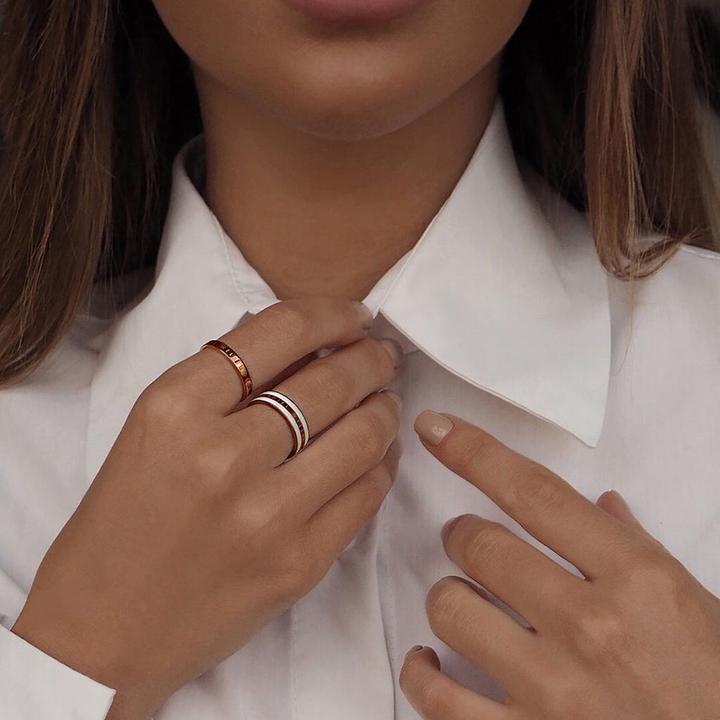 Produktbild Daniel Wellington Classic Ring Rose Gold 48 (48)