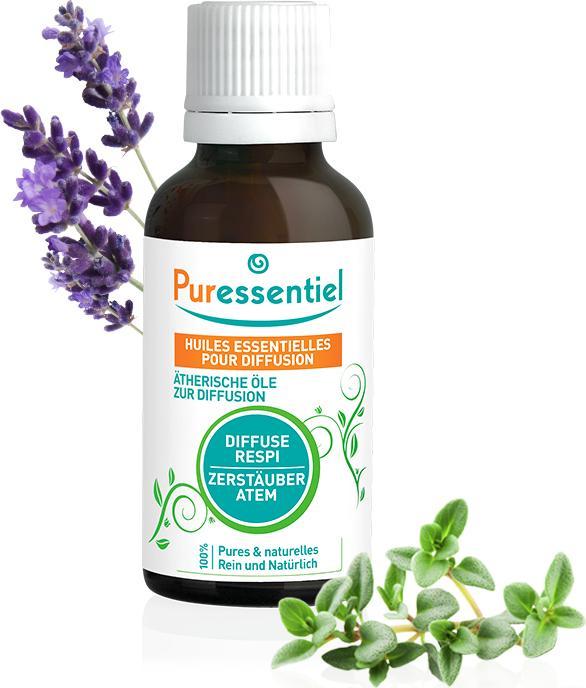 Produktbild Puressentiel Duftmischung Atemfrei ätherische Öle zur Diffusion