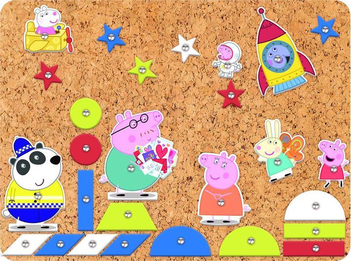 Actual product image Lena Peppa Pig hammer game, folding box