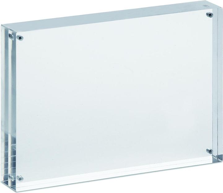 Produktbild Maul Bilderrahmen (B)150 x (T)24 x (H)115 mm, glasklar aus Acryl, im Hoch- oder Querformat nutzbar