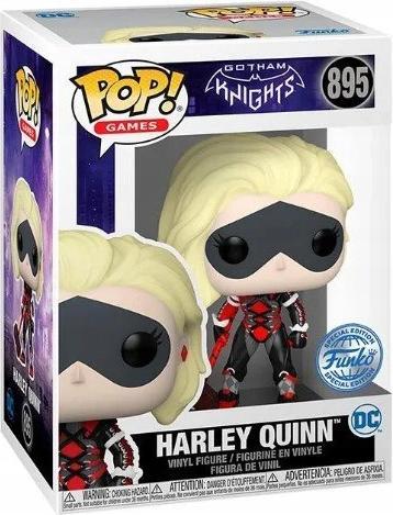 Actual product image Funko Pop! Games: Gotham Knights - Harley Quinn (Special Edition) #895 Vinyl Figure