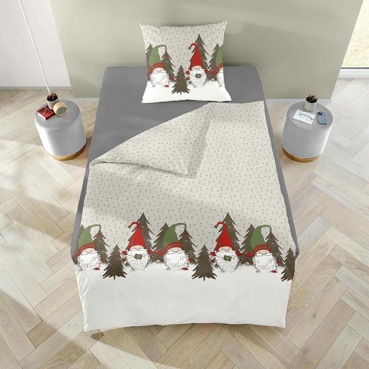 Produktbild Traumschlaf Wichtel (Bettwäsche Set, 155x220 cm + 80x80 cm)