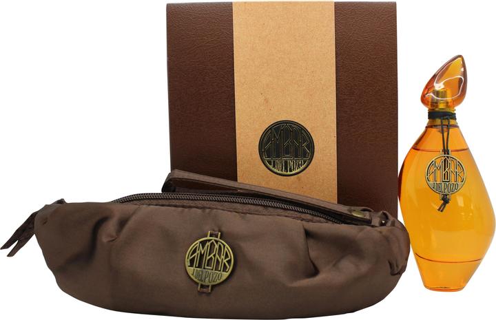 Jesus Del Pozo Ambar Gift Set 100ml EDT + Vanity Case (Eau de Toilette, 100 ml)