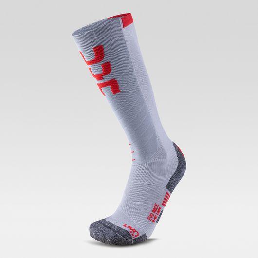 Light grey, Red