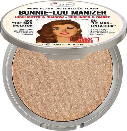 Actual product image The Balm Bonnie-Lou Manizer Highliter & Shadow (Golden, Highlighter, 9 g)
