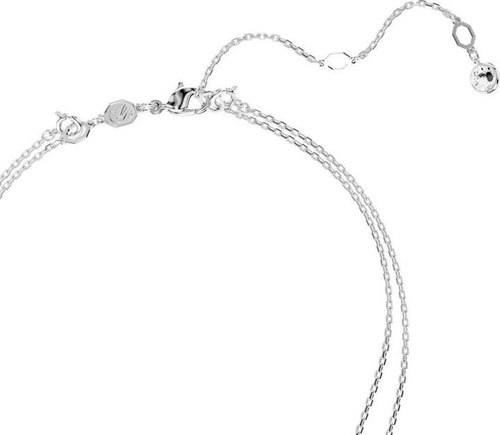Immagine prodotto Swarovski Collana Meteora in look stratificato bianco (Metallo Swarovski)