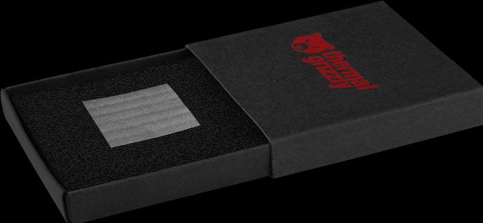 Image du produit Thermal Grizzly KryoSheet - Tampon thermique - 25 x 25 mm (0.20 mm)