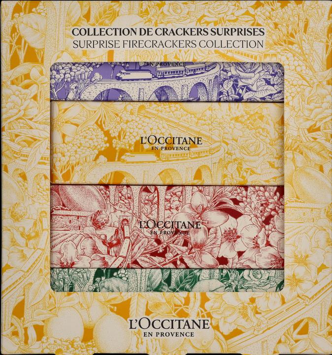 Image du produit L'Occitane Festive Hand & Body Crackers Collection Vegan 96% Prêt à l'emploi (Set soin du corps)