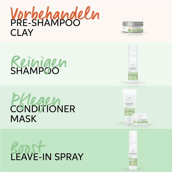 Immagine prodotto Wella Elementi - Argilla pre-shampoo purificante (70 ml, Shampoo liquido)