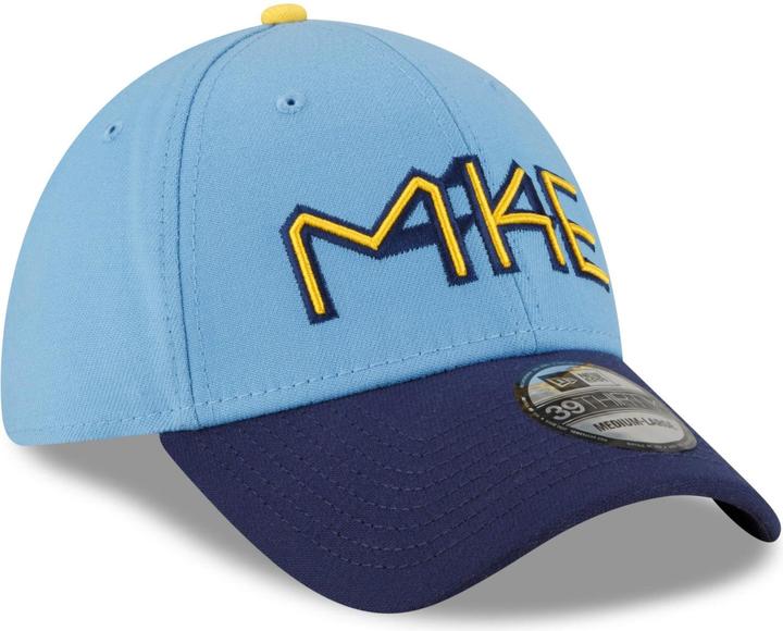 Actual product image New Era 39Thirty Cap - CITY CONNECT Milwaukee Brewers - S/M (S, M)