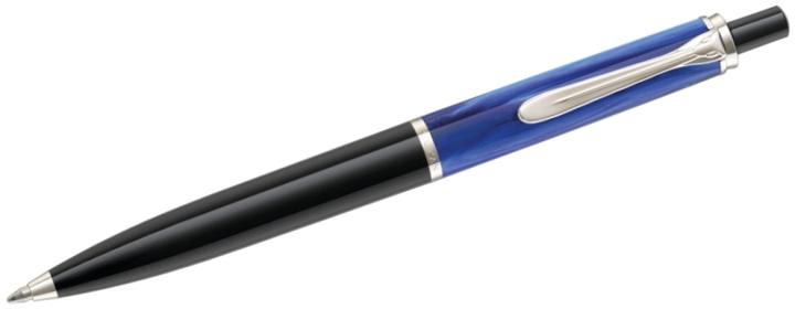 Actual product image Pelikan Biros K205 blue marble. Case (Blue marbled, 1 x)