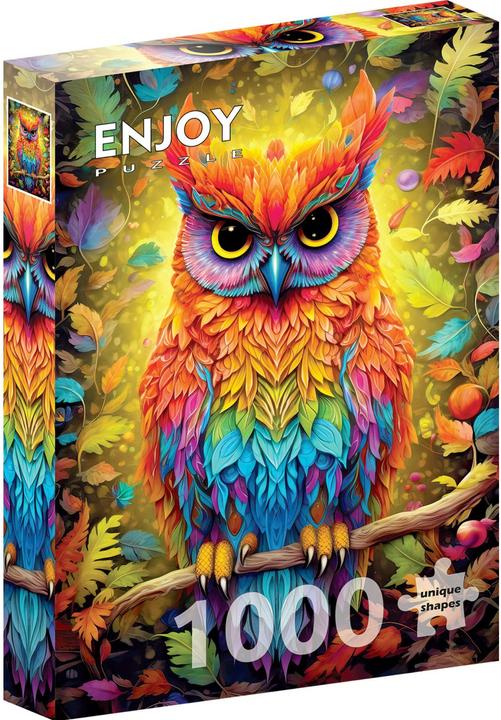 Produktbild Enjoy Puzzle Puzzle 1000 Teile - Herbstliche Eule (1000 Teile)