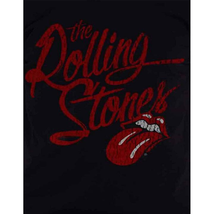Actual product image The Rolling Stones Unisex Adult Script Logo T-Shirt (L)