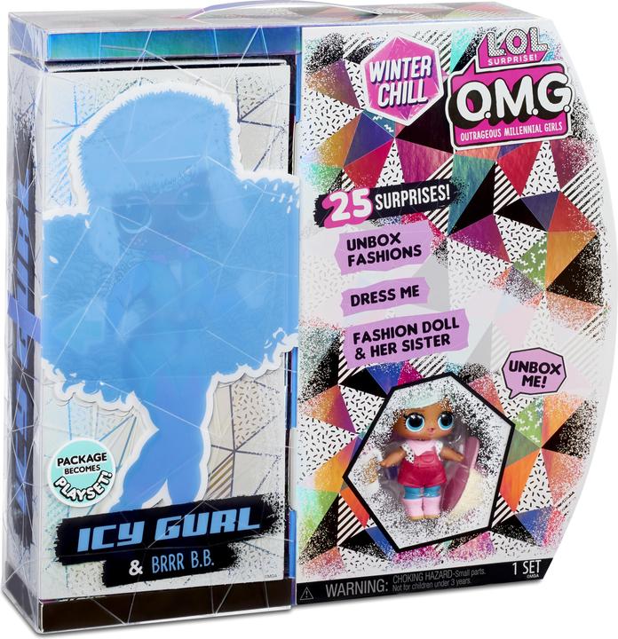 Actual product image MGA L.O.L. OMG Winter Chill Icy Gurl