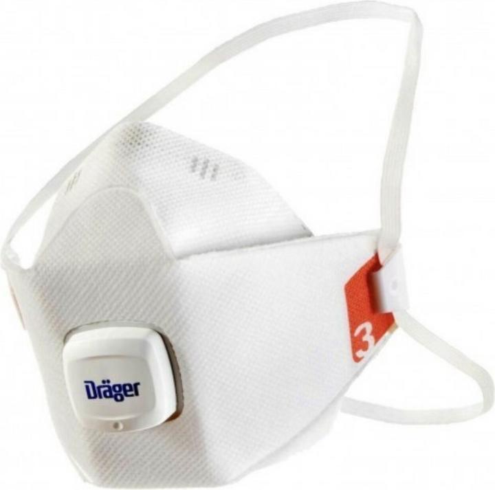 Actual product image Dräger X-plore®1930 FFP3 face mask respirator with valve size M/L EN 149:2001 + A1:2009 (FFP3, 1 x)
