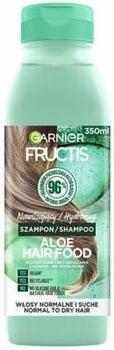 Actual product image Garnier Fructis Aloe Hair Food Shampoo moisturising shampoo for normal and dry hair 350ml (350 ml, Liquid shampoo)
