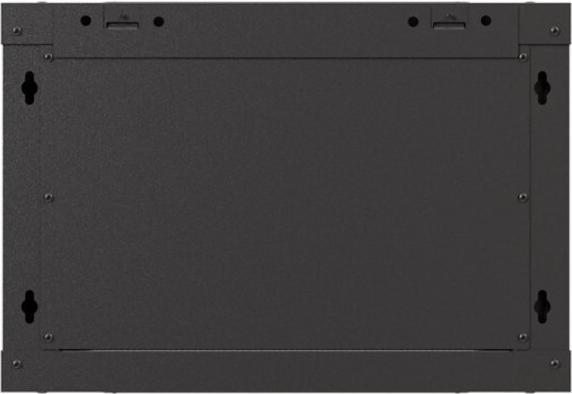 Image du produit Lanberg 19 6HE 540x350 schwarz Wandmontage Rackschrank mit Glastür (Flat Pack) (10.86 HE, Rack 19 pouces)