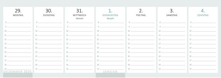 Actual product image Tischkalender Kluge Frauen, die die Welt und uns inspirieren 2026 (30 x 11.5 cm, Hardcover, German)