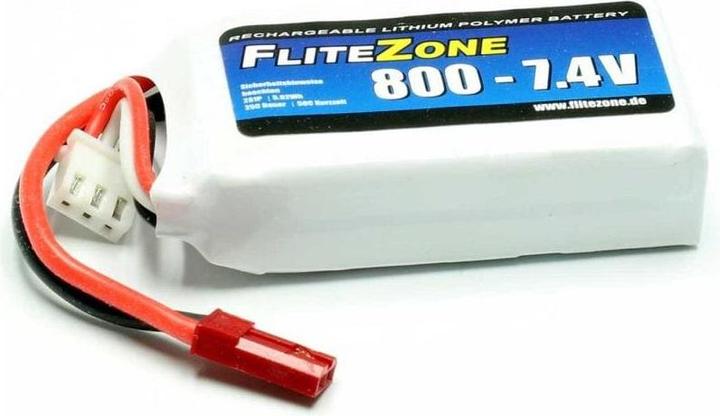 Produktbild FliteZone RC-Akku LiPo 800 mAh 7.4 V 25C (7.40 V, 800 mAh)
