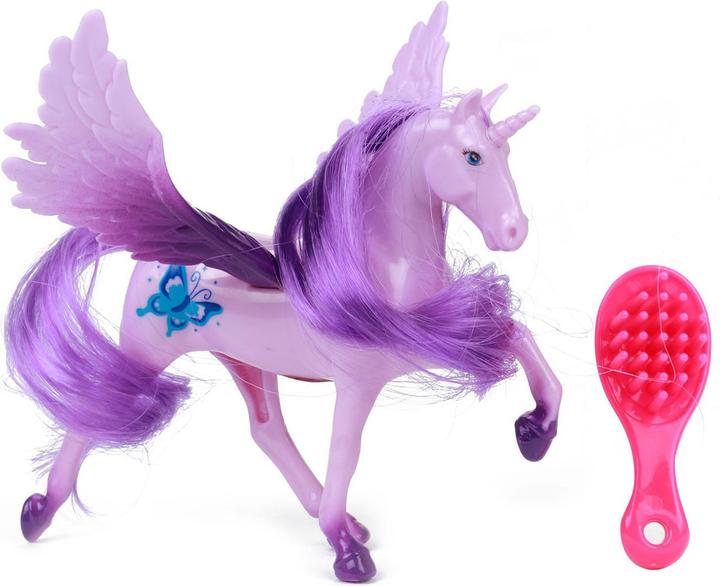 Immagine prodotto Toi-Toys Cavallo da sogno Unicorno Play Figure Pegaso con spazzola