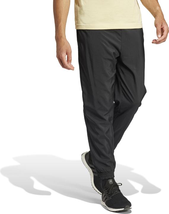 Actual product image adidas Herren Essentials SMALL Logo Stanford Pant Elasticated, Black/White, XL (XL)