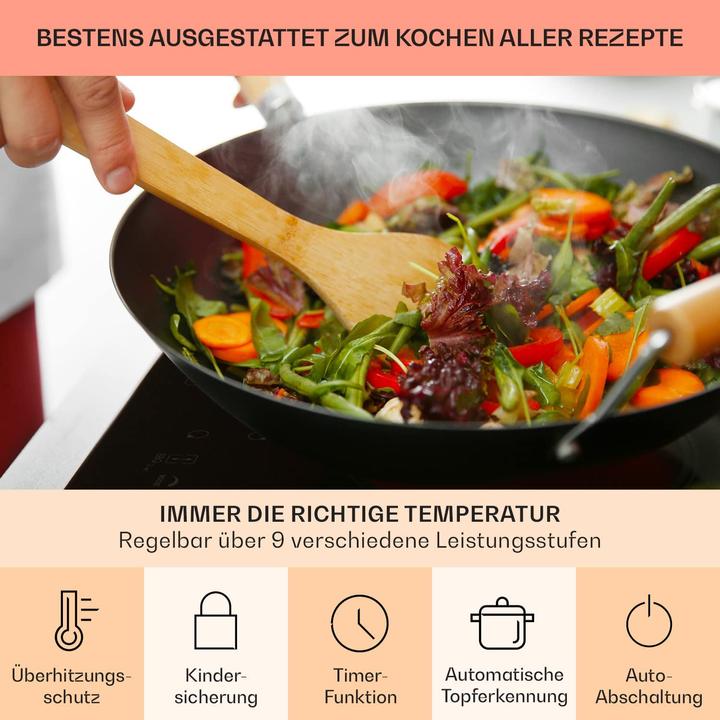 Produktbild Klarstein Delicatessa Slim Domino, Schwarz