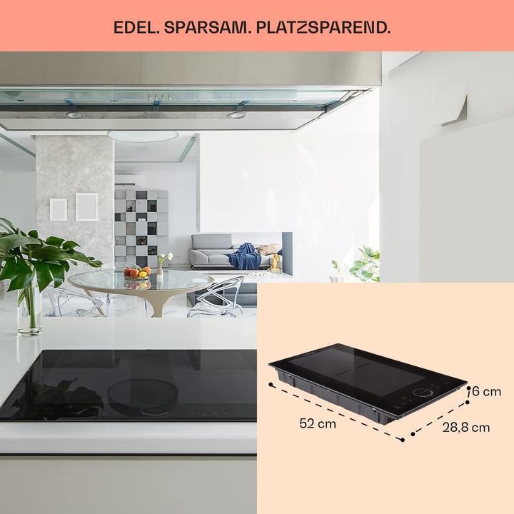 Produktbild Klarstein Delicatessa Slim Domino, Schwarz
