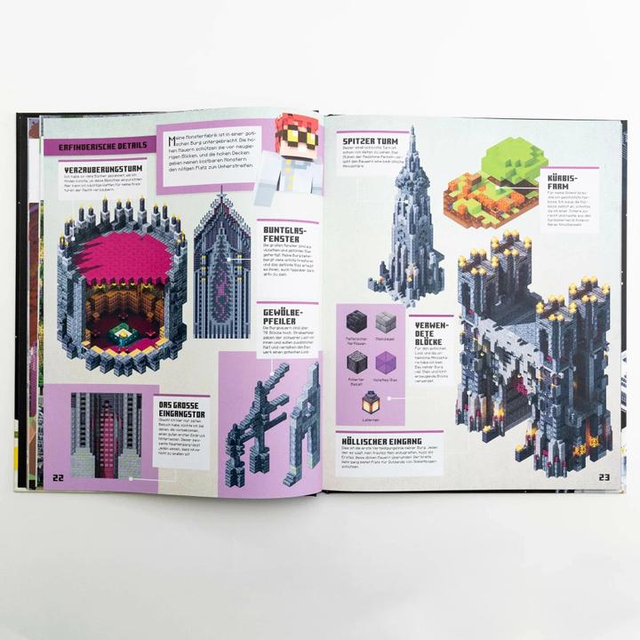 Actual product image Minecraft Erfindungen. Bauwerke, die deine Fantasie beflügeln (German, Mojang From, Minecraft, 2023)
