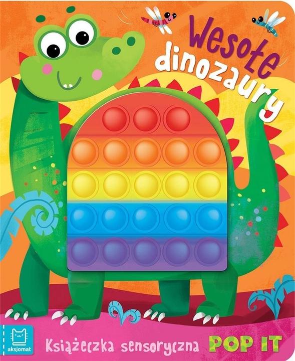 Produktbild Ein Sinnesbuch von POP IT. Fröhliche Dinosaurier