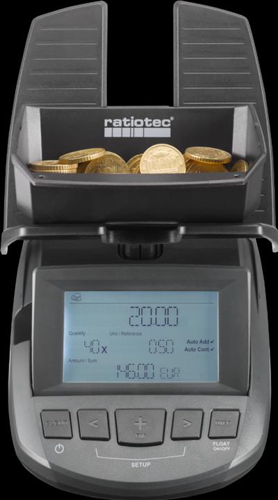 Actual product image ratiotec Money Scale RS 2000 (Made in Germany) (Bank note counter, Coin counter)