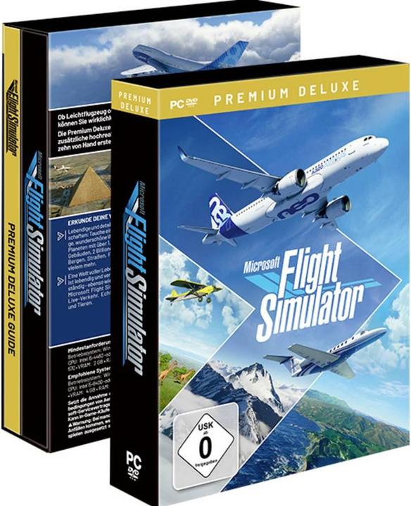 Actual product image Microsoft Flight Simulator Premium Deluxe (PC, DE)